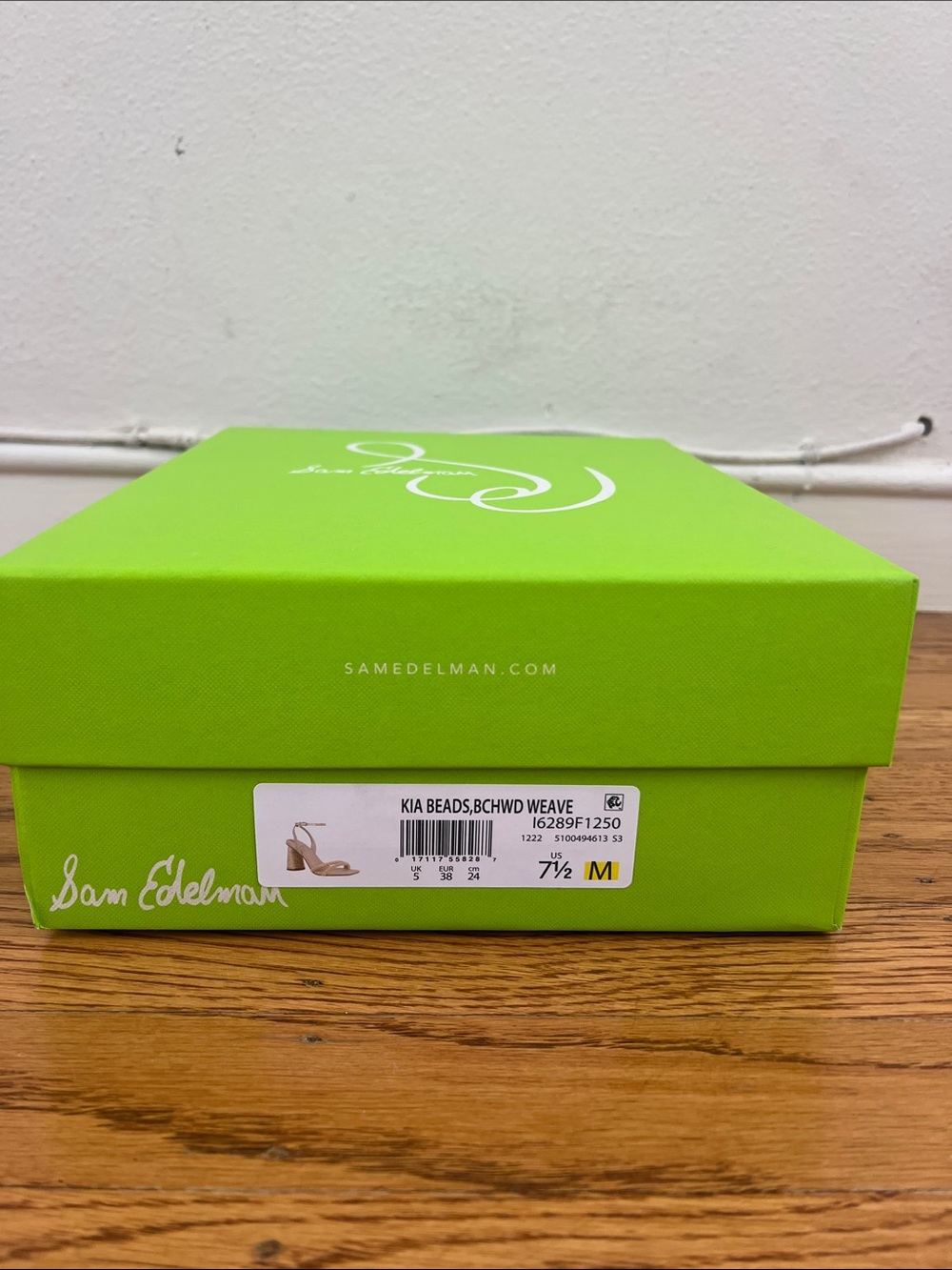 NWT Sam Edelman Kia Beads Block Sandal - Picture 8 of 14